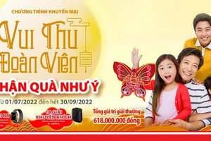 Dai-ichi Life Việt Nam triển khai chương trình khuyến mại 'Vui thu đoàn viên, Nhận quà như ý'