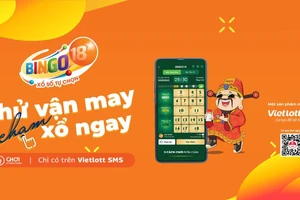 Vietlott phát hành xổ số quay nhanh trên điện thoại Bingo18