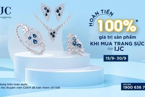 IJC hoàn tiền 100% khi mua trang sức, đá quý