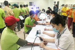 VWS khám sức khỏe định kỳ cho gần 400 nhân viên và người lao động