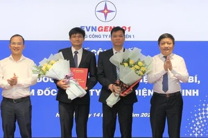 EVNGENCO1 trao quyết định bổ nhiệm Giám đốc Nhiệt điện Uông Bí và Thuỷ điện Đại Ninh