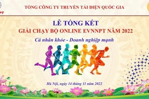 EVNNPT tổng kết và trao giải chạy bộ online 2022