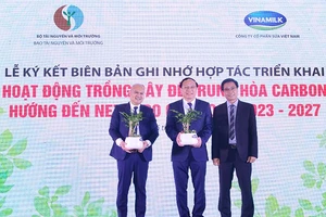 Vinamilk dành 15 tỷ đồng trồng cây để trung hòa carbon