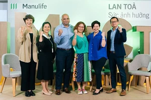 Manulife Việt Nam tiếp tục trồng rừng nhằm thúc đẩy mục tiêu chống biến đổi khí hậu