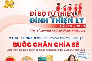 Chương trình Đi bộ từ thiện Đinh Thiện Lý: Bước chân chia sẻ gắn kết cộng đồng