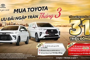 Ưu đãi lớn khi mua Toyota Veloz Cross và Avanza Premio trong tháng 3