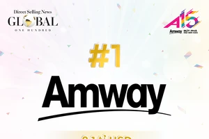 Tập đoàn Amway 11 năm liên tiếp dẫn đầu ngành bán hàng trực tiếp thế giới