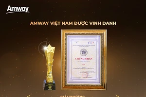 Amway Việt Nam nhận giải thưởng Top công nghiệp 4.0 Việt Nam 