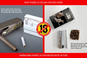 Thuốc lá làm nóng và thuốc lá điếu: cùng nguyên liệu thuốc lá, khác cách dùng