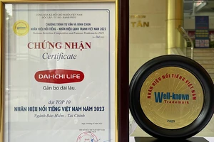 Dai-ichi Life Việt Nam: ‘Top 10 nhãn hiệu nổi tiếng Việt Nam 2023’