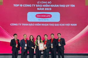 Dai-ichi Life Việt Nam: ‘Top 10 công ty bảo hiểm nhân thọ uy tín’ hai năm liền