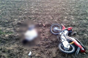 Nghi án nam thanh niên bị giết, vứt xác xuống ruộng 