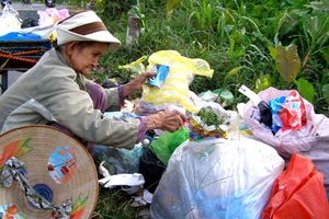 Chạnh lòng Tết nghèo của bà cụ bới rác 