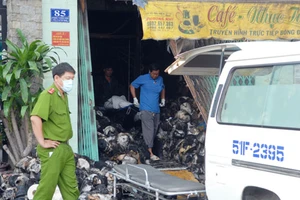 Cháy cơ sở dệt, một người tử vong