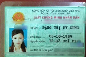 Xem ảnh, tên tuổi thật của sao Việt trên CMND và hộ chiếu