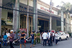 Bảo vệ nhà hàng Đông Phương đánh khách