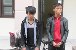 2 thanh niên cắt trộm hơn 1000m dây cáp viễn thông