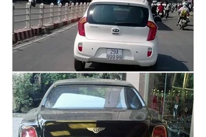 Phát hiện chứng cứ “tố” siêu xe Bentley “mượn” biển 29A-999.99