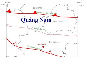 Động đất 2,2 độ Richter gần thủy điện Sông Tranh 2