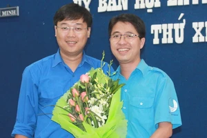 Hội Liên hiệp Thanh niên VN TP.HCM có chủ tịch mới