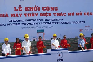 Mở rộng thủy điện Thác Mơ để cung ứng điện miền Nam