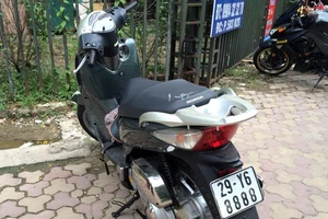 Tìm được xe SH sau 6 năm mất trộm