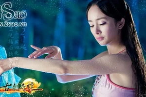 Dương Mịch cởi áo, khoe thân hình tuyệt mỹ