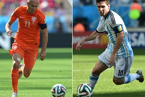 Messi hay Robben vào Chung kết ?