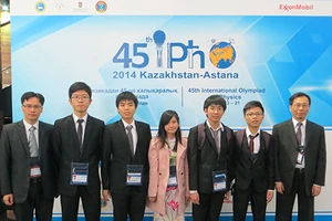 Việt Nam giành ba huy chương vàng tại Olympic Vật lý quốc tế