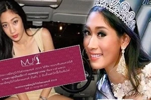 Á hậu Hoàn vũ Thái Lan bị tước vương miện vì ảnh phản cảm