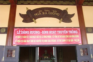 Ngã Ba Giồng - nơi ghi lịch sử oai hùng
