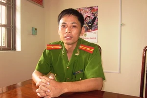 Thiếu tá Công an trả lại 45 triệu đồng cho người đánh rơi