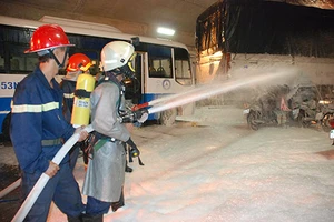 Gắn hệ thống giám sát để phát hiện nước triều vào hầm Thủ Thiêm