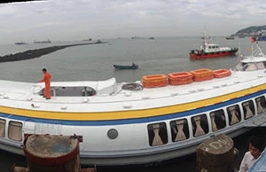 Tàu cánh ngầm đầu tiên chạy trở lại đã cập bến cảng Vũng Tàu