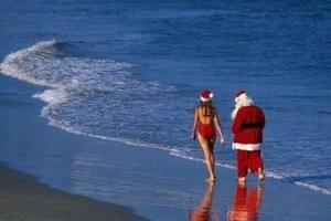 Những hình ảnh 'khó đỡ' của các ông già Noel