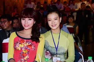 Hoa hậu Kỳ Duyên xinh xắn với tóc mới