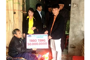 Hỗ trợ xây nhà tình thương tại tỉnh Thái Bình