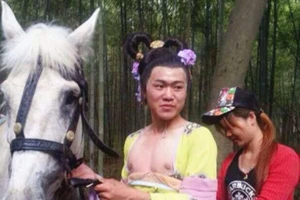 Đóng thế cho Võ Tắc Thiên là đàn ông