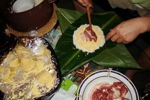 Ấm áp tình làng nghĩa xóm trong những ngày cận Tết