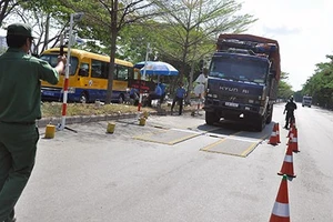 Xử phạt chủ doanh nghiệp, lái xe cấu kết với 'cò'