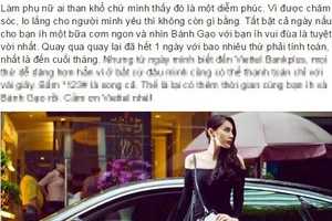 Thủy Tiên gây sốc khi nói phụ nữ khổ mới là diễm phúc