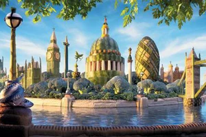 Kỳ quan thế giới làm từ thực phẩm