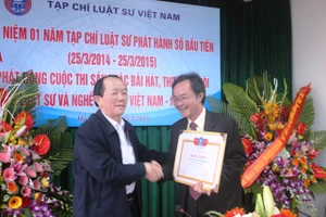 Tạp chí Luật sư Việt Nam kỷ niệm một năm thành lập