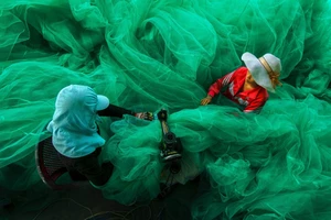 Ảnh ngư dân Ninh Thuận giành giải thưởng của Mỹ