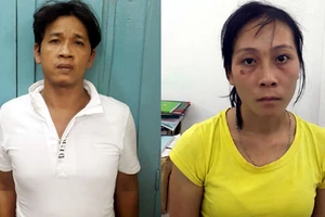 Đôi nam nữ cướp ví của du khách bị đặc nhiệm đạp ngã