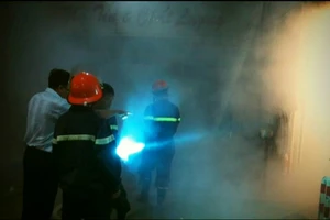 Cứu hơn 100 tấn thanh long khỏi hỏa hoạn