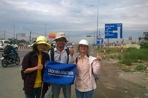 'Kẻ ăn mày tử tế' và hành trình đi bộ 1.700 km