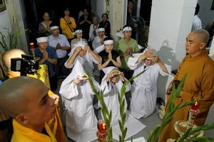 Chùm ảnh lễ nhập quan nhạc sĩ Phan Nhân