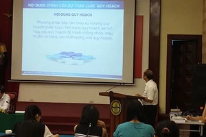 Báo chí không thuộc phạm vi điều chỉnh của Luật Quy hoạch