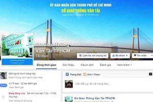 Sau số điện thoại nóng của ông Đinh La Thăng, Sở GTVT có Facebook